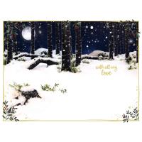 3D Holographic Boyfriend Me to You Bear Christmas Card Extra Image 1 Preview